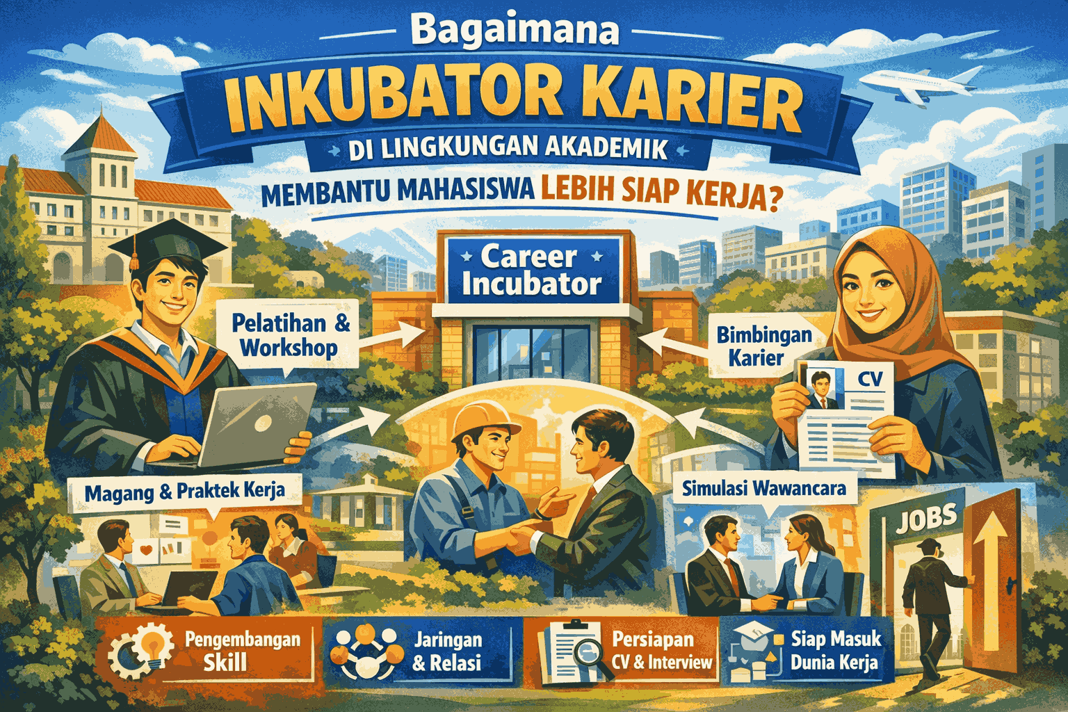 Bagaimana Inkubator Karier di Lingkungan Akademik Membantu Mahasiswa Lebih Siap Kerja?