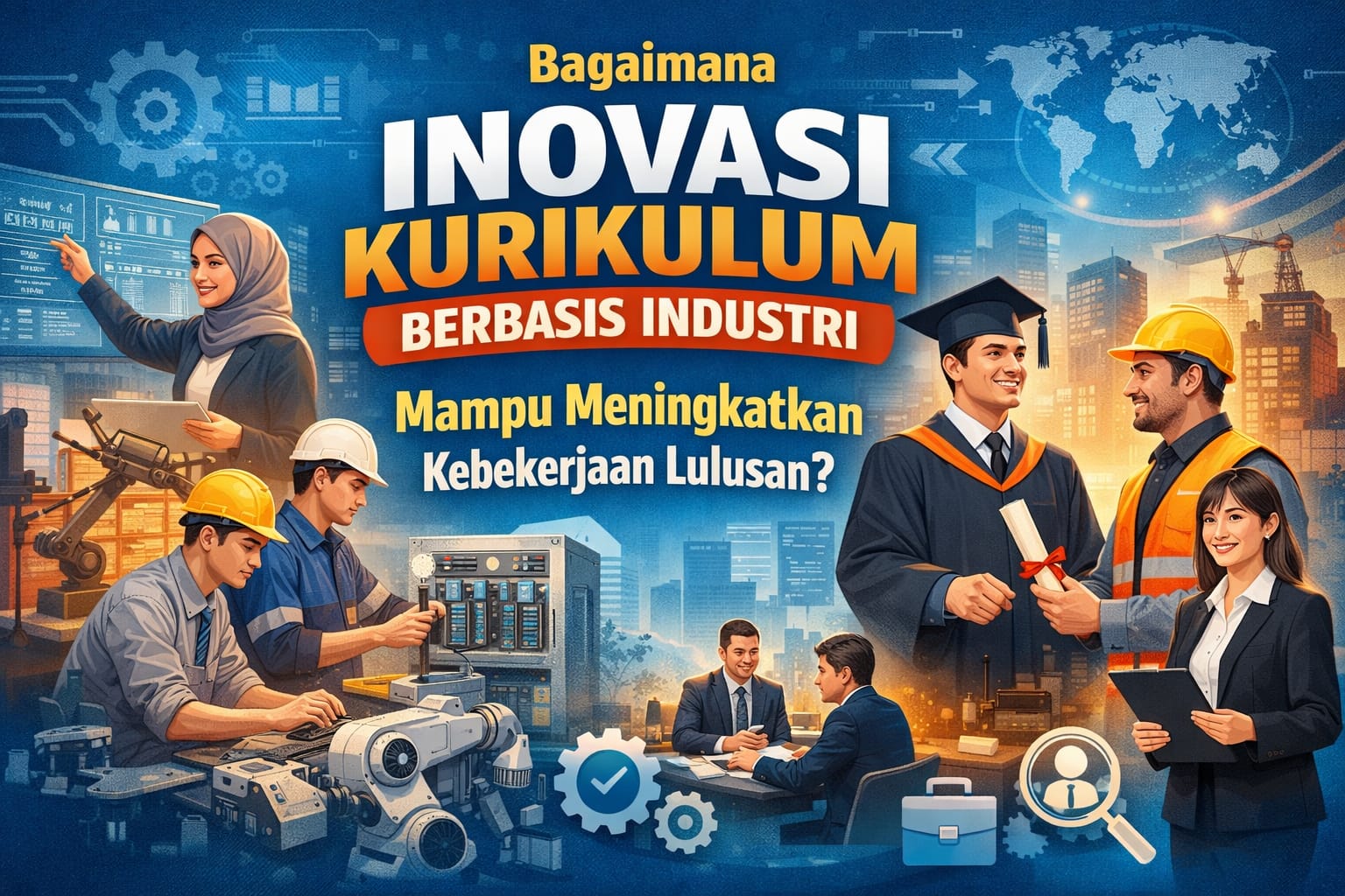 Bagaimana Inovasi Kurikulum Berbasis Industri Mampu Meningkatkan Kebekerjaan Lulusan?