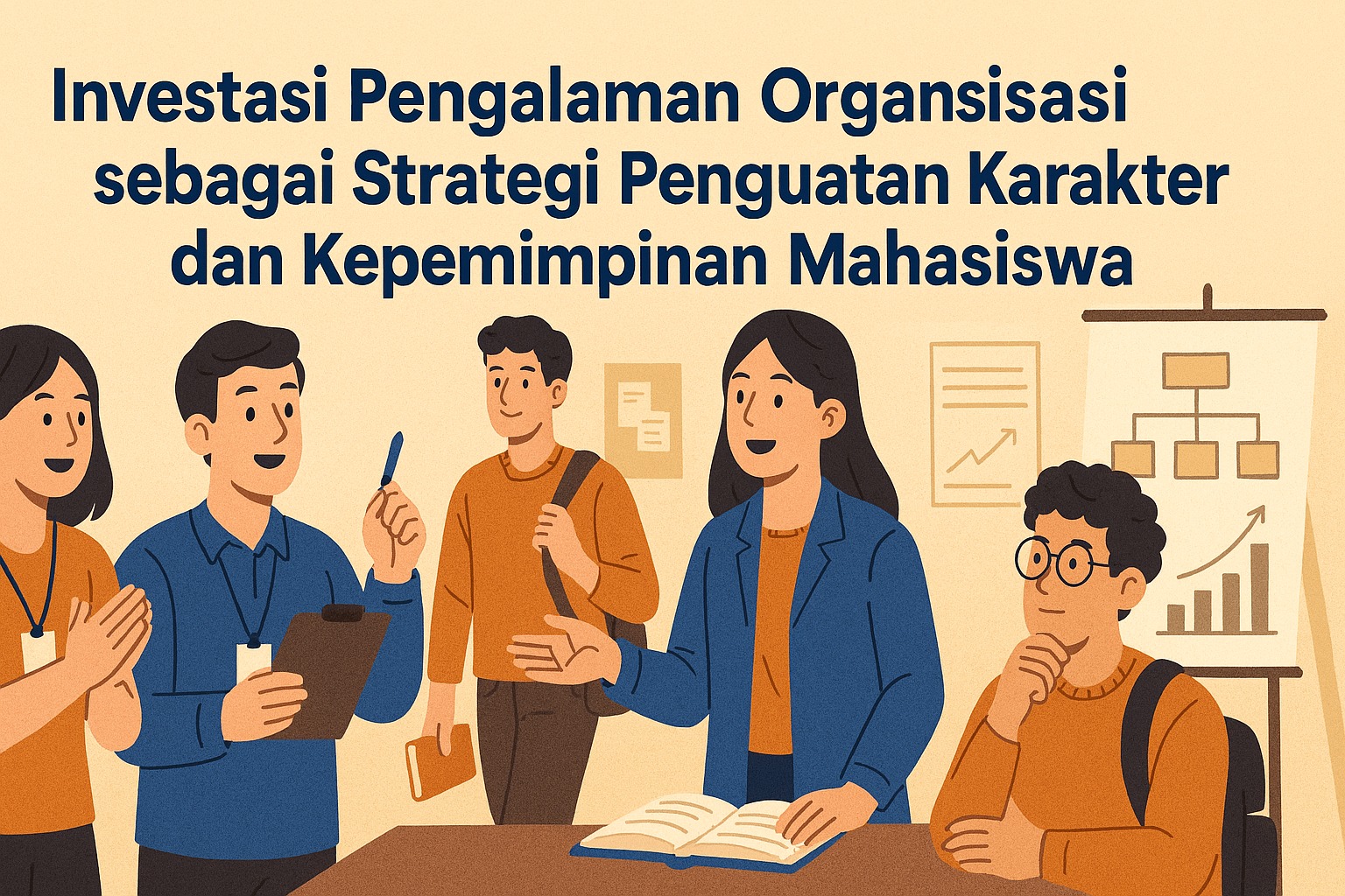 INVESTASI PENGALAMAN ORGANISASI SEBAGAI STRATEGI PENGUATAN KARAKTER DAN KEPEMIMPINAN MAHASISWA