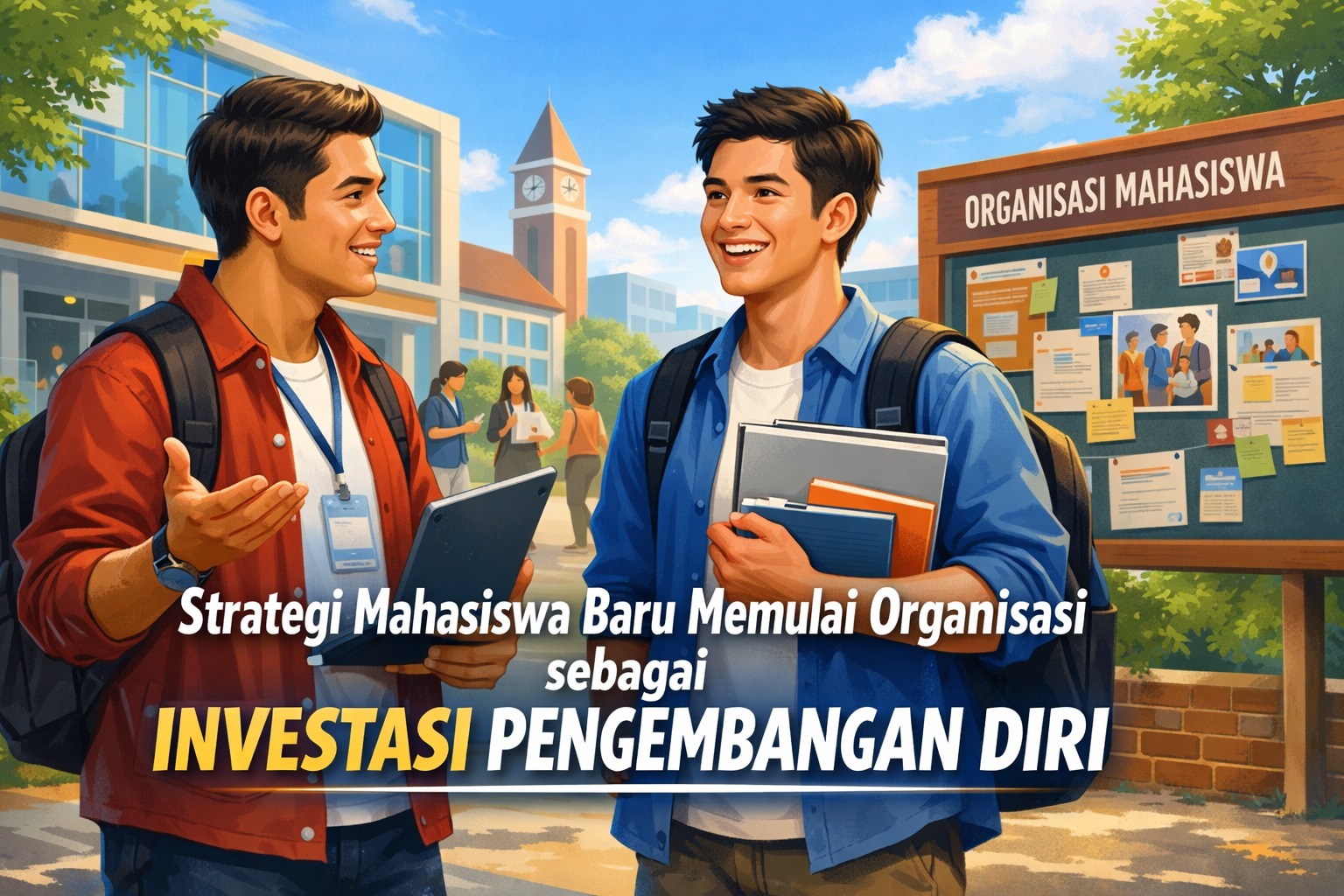 Strategi Mahasiswa Baru Memulai Organisasi sebagai Investasi Pengembangan Diri