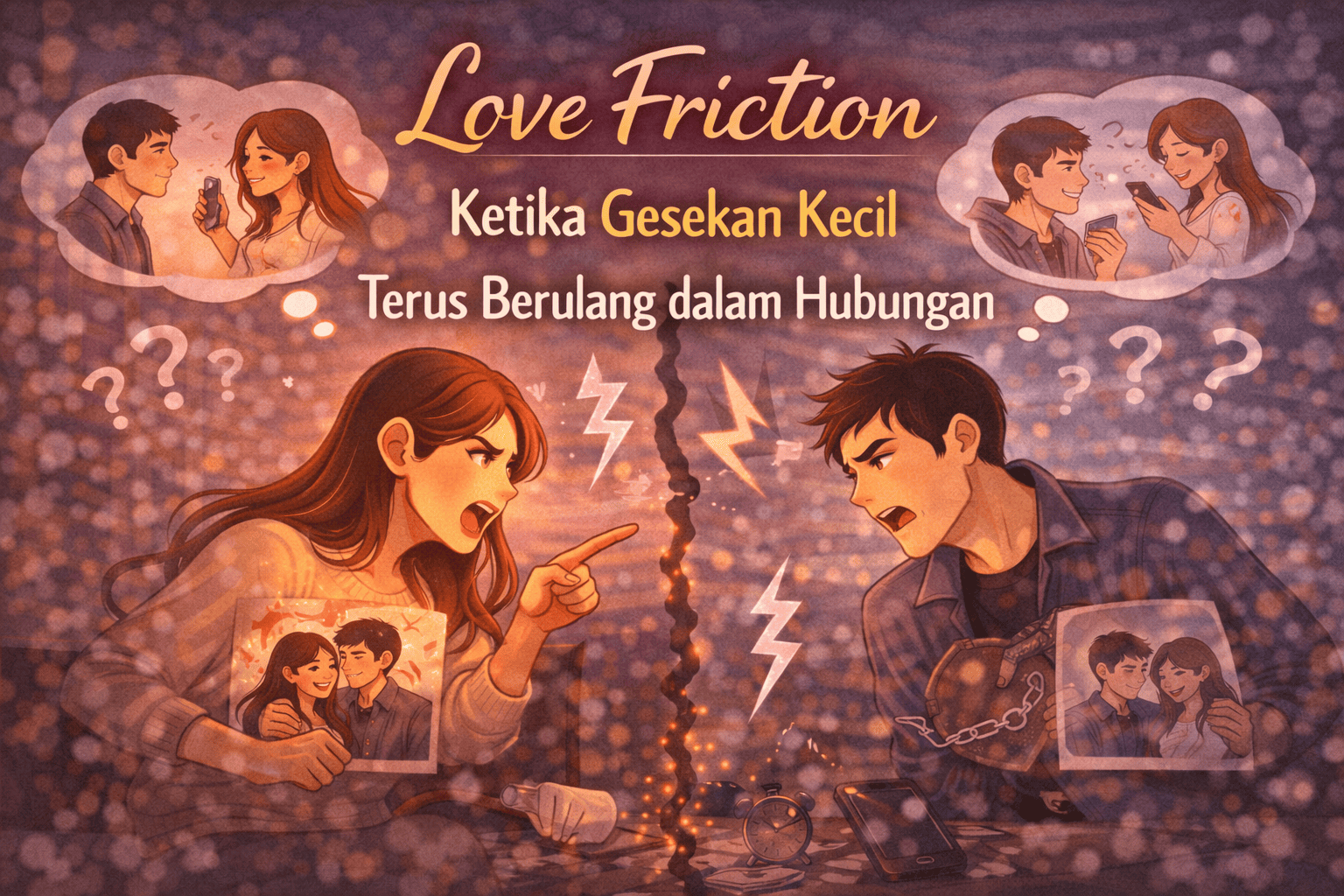 Love Friction Ketika Gesekan Kecil Terus Berulang dalam Hubungan