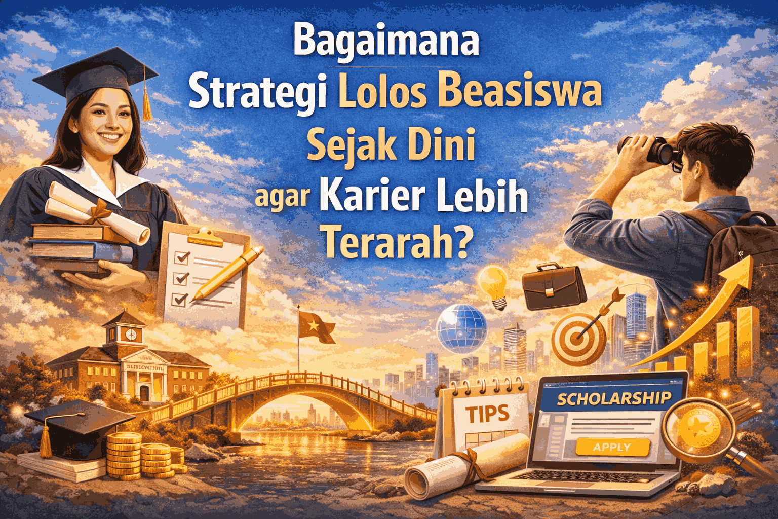Bagaimana Strategi Lolos Beasiswa Sejak Dini Agar Karier Lebih Terarah?