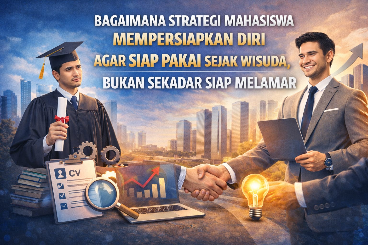 Bagaimana Strategi Mahasiswa Mempersiapkan Diri Agar Siap Pakai Sejak Wisuda, Bukan Sekadar Siap Melamar