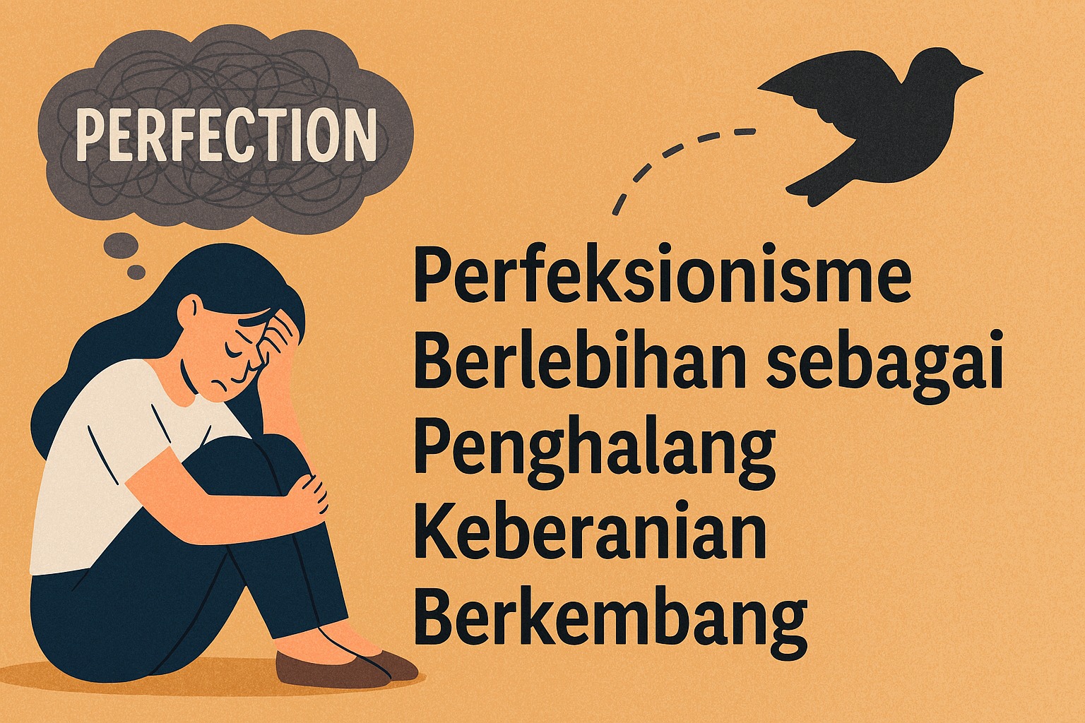 Perfeksionisme Berlebihan sebagai Penghalang Keberanian Berkembang