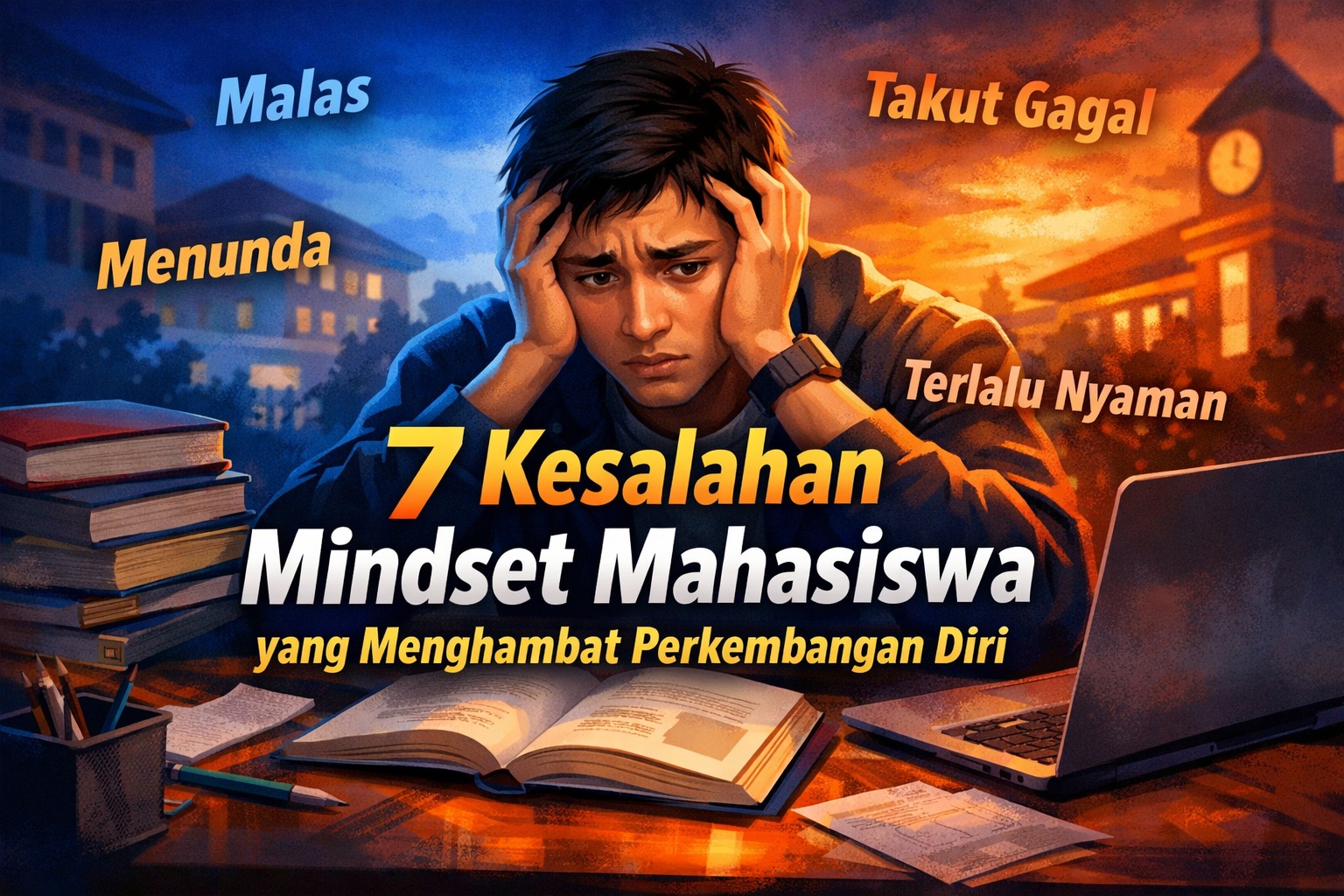 7 Kesalahan Mindset Mahasiswa yang Menghambat Perkembangan Diri