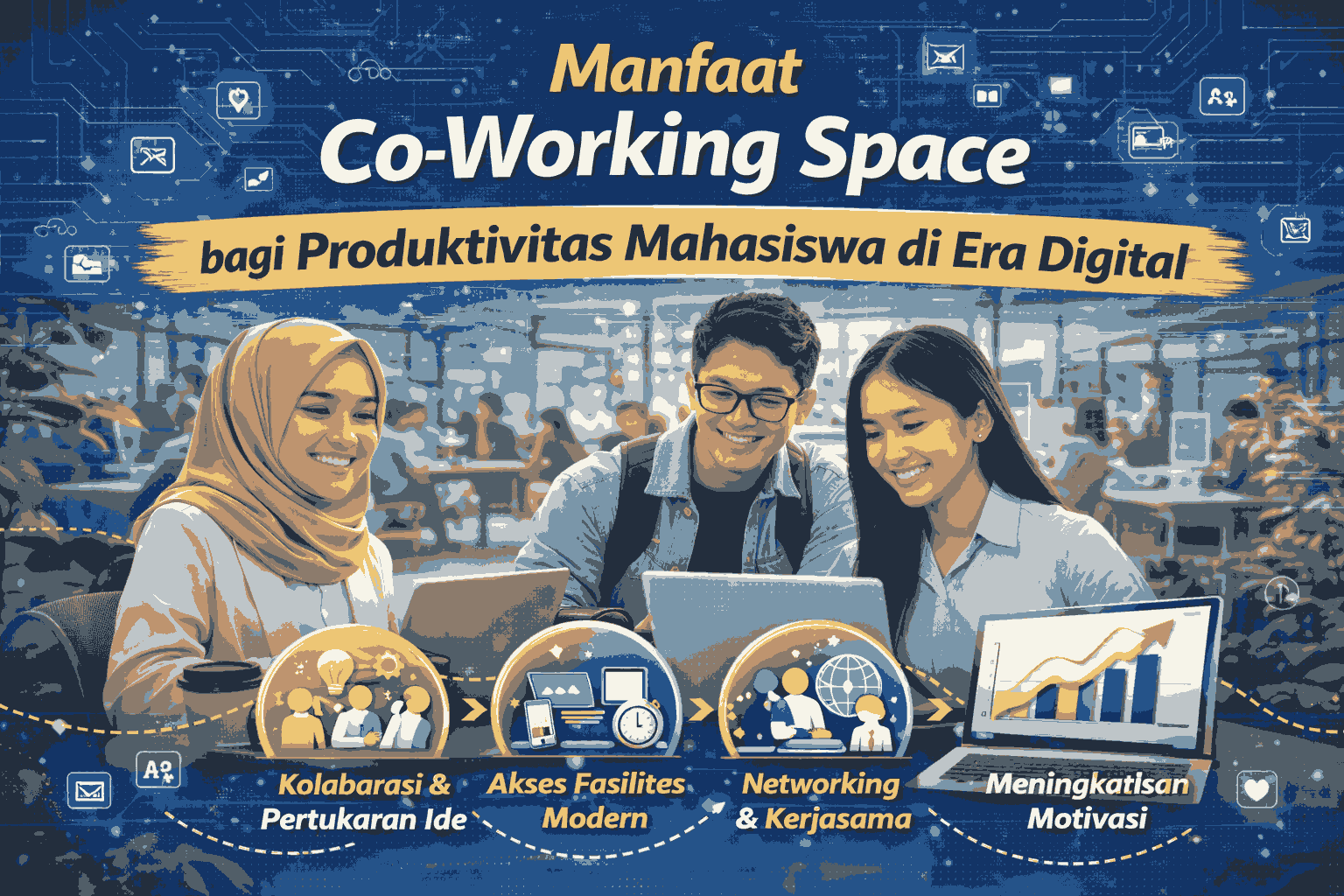 Manfaat Co-Working Space bagi Produktivitas Mahasiswa di Era Digital