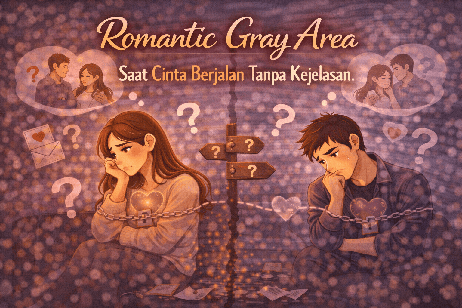 Romantic Gray Area Saat Cinta Berjalan Tanpa Kejelasan