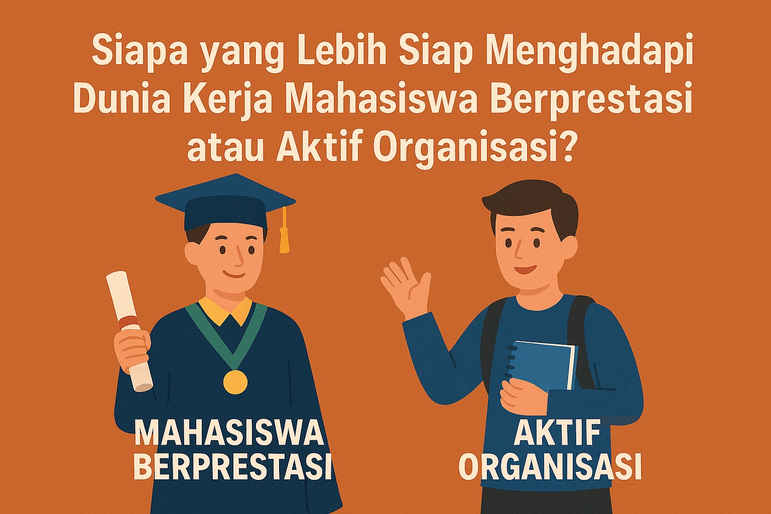 Siapa yang Lebih Siap Menghadapi Dunia Kerja: Mahasiswa Berprestasi atau Aktif Organisasi?