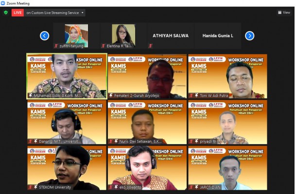 Workshop Online Penulisan Dan Pelaporan Hibah Dikti
