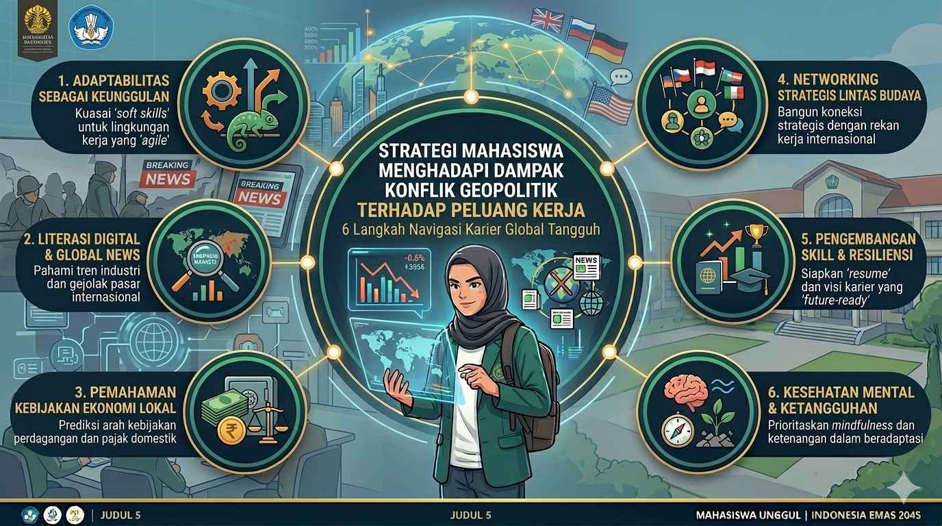 Apa Strategi Mahasiswa Menghadapi Dampak Konflik Geopolitik Terhadap Peluang Kerja?