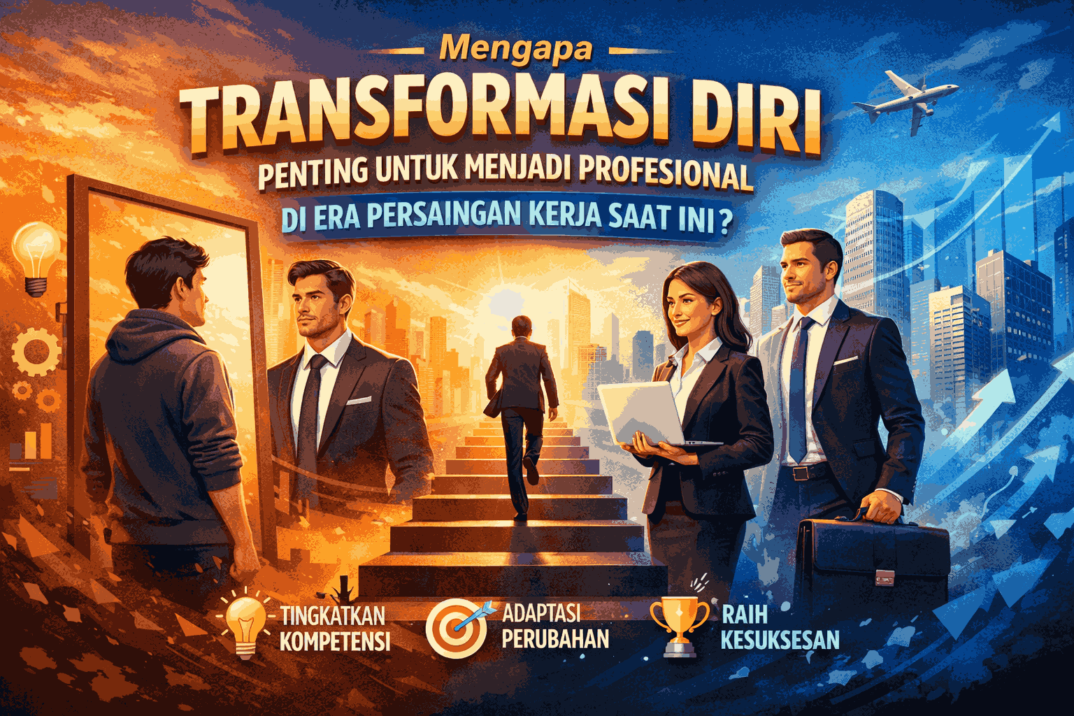 Mengapa Transformasi Diri Penting Untuk Menjadi Profesional Di Era Persaingan Kerja Saat Ini?