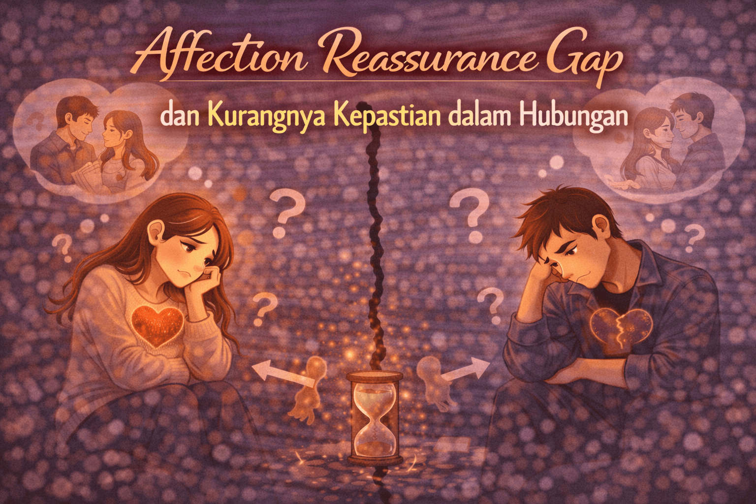 Affection Reassurance Gap dan Kurangnya Kepastian dalam Hubungan