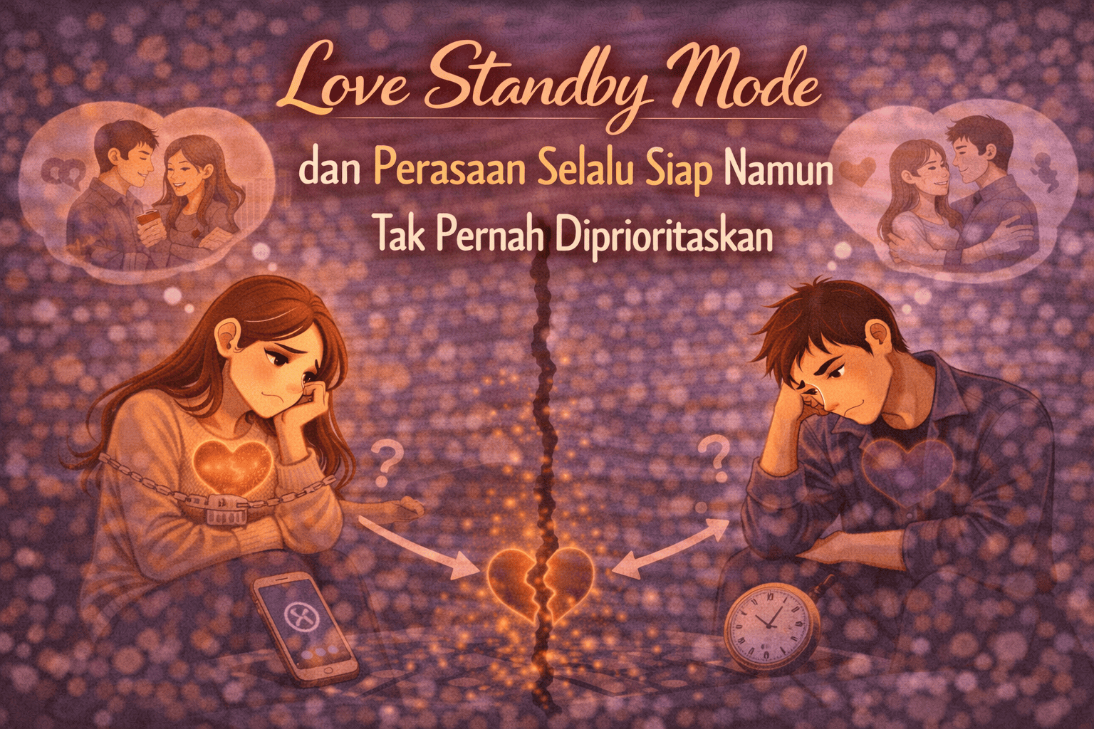 Love Standby Mode dan Perasaan Selalu Siap Namun Tak Pernah Diprioritaskan