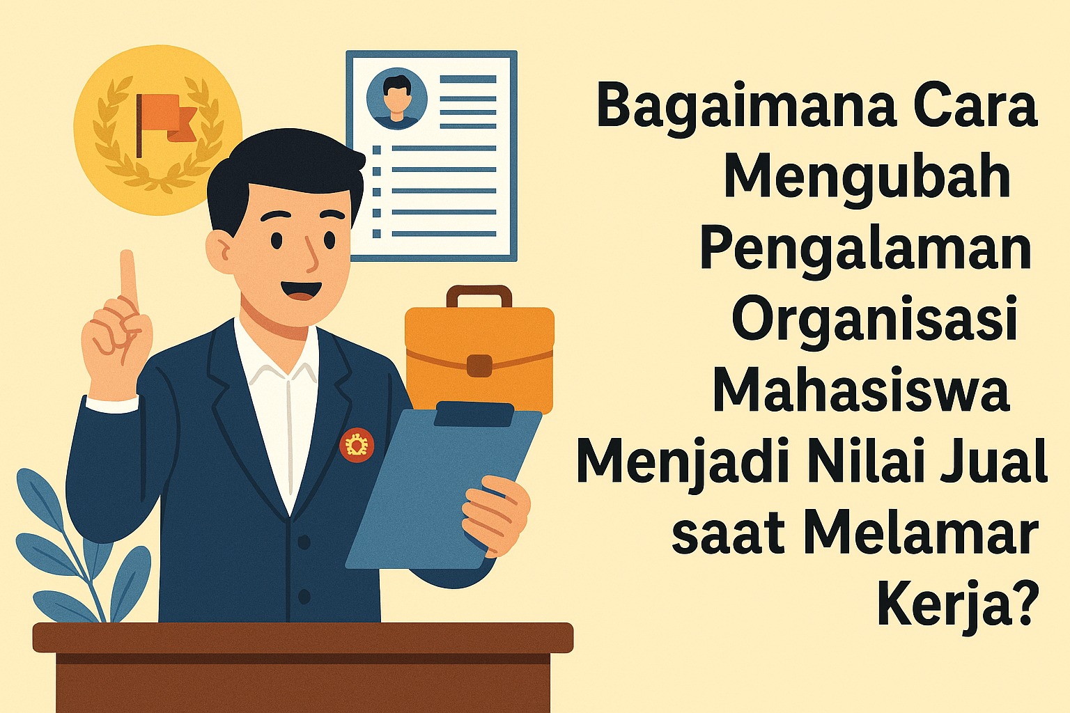 Bagaimana Cara Mengubah Pengalaman Organisasi Mahasiswa Menjadi Nilai Jual saat Melamar Kerja?