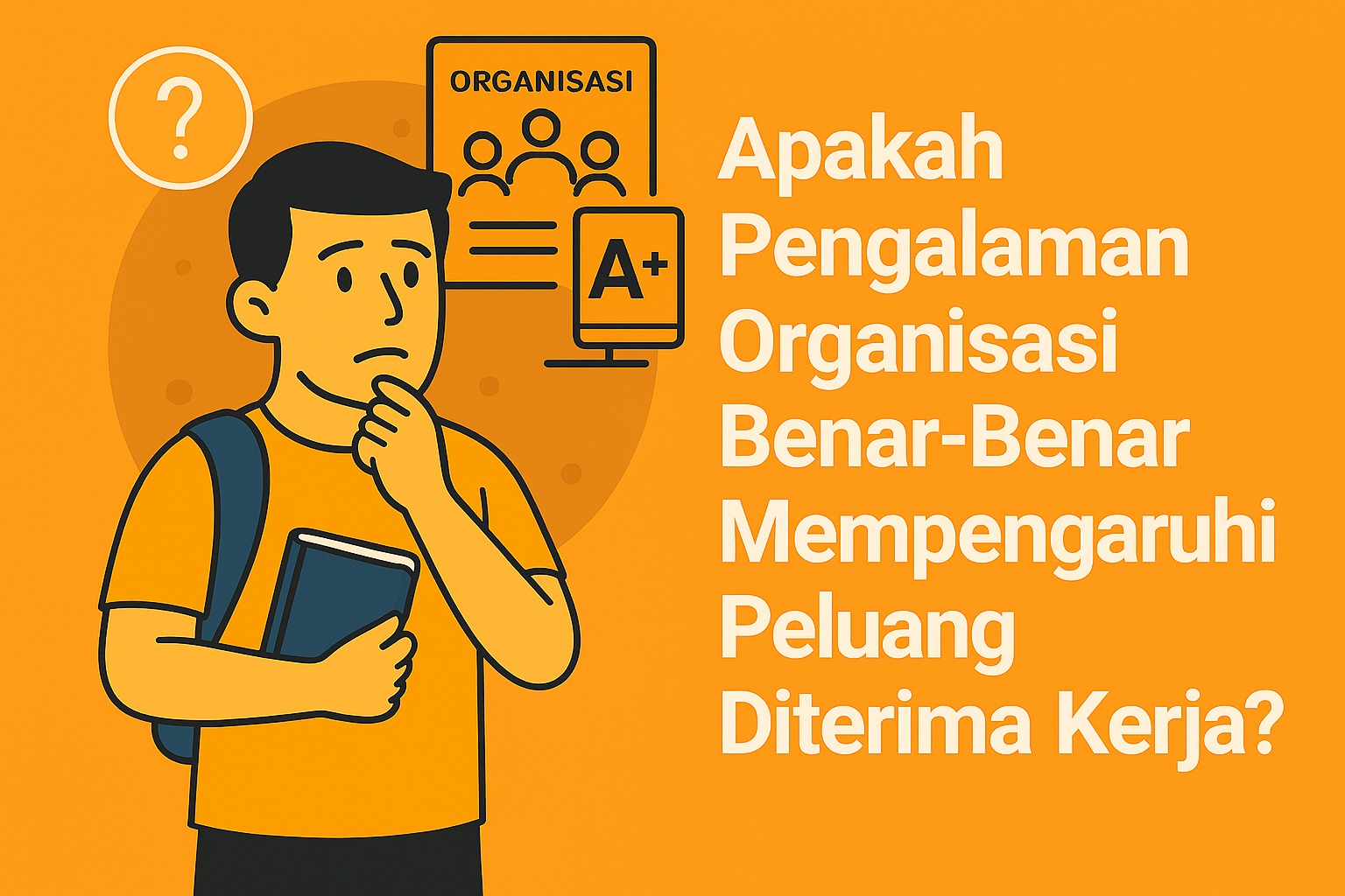 Apakah Pengalaman Organisasi Benar-Benar Mempengaruhi Peluang Diterima Kerja?