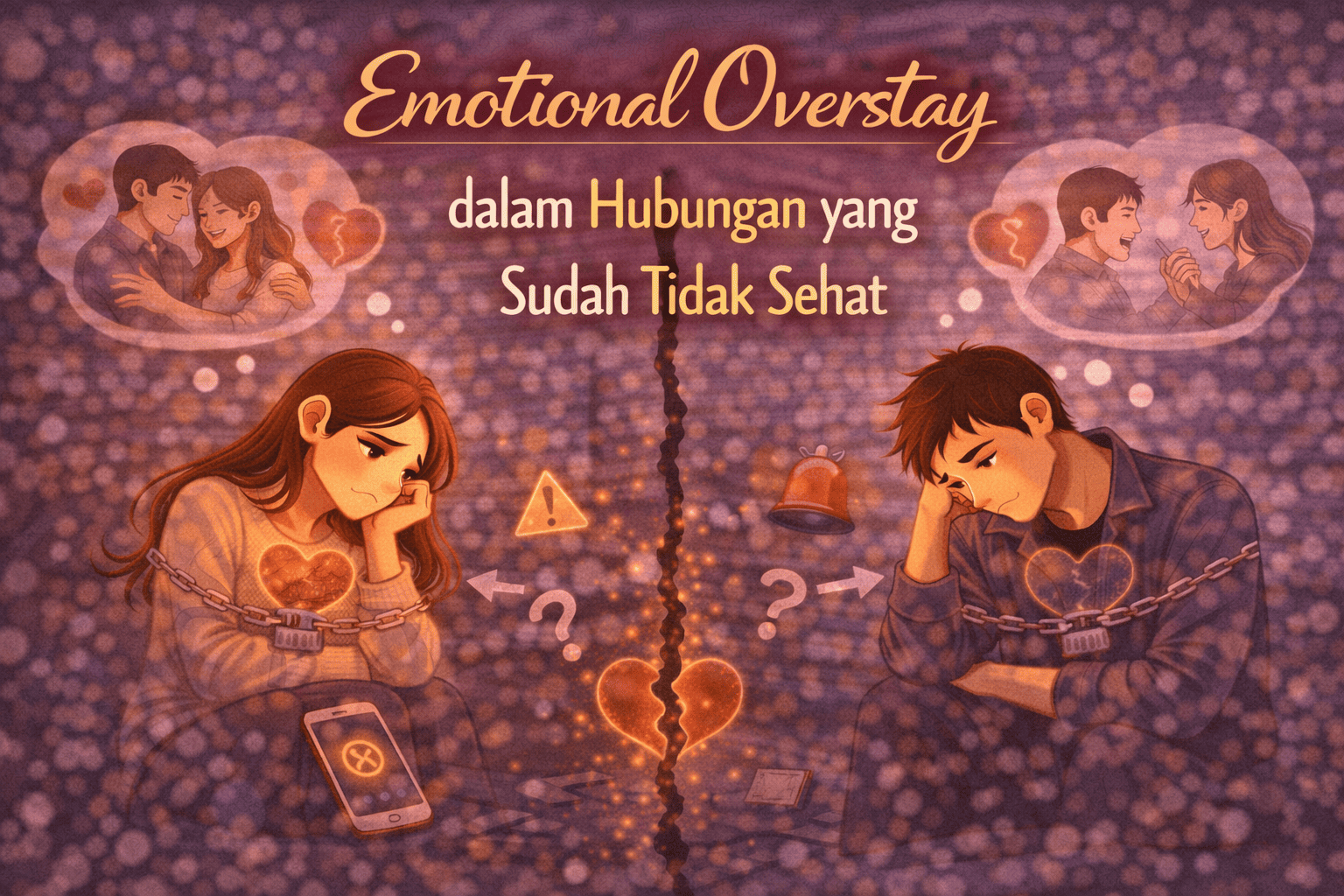 Emotional Overstay dalam Hubungan yang Sudah Tidak Sehat
