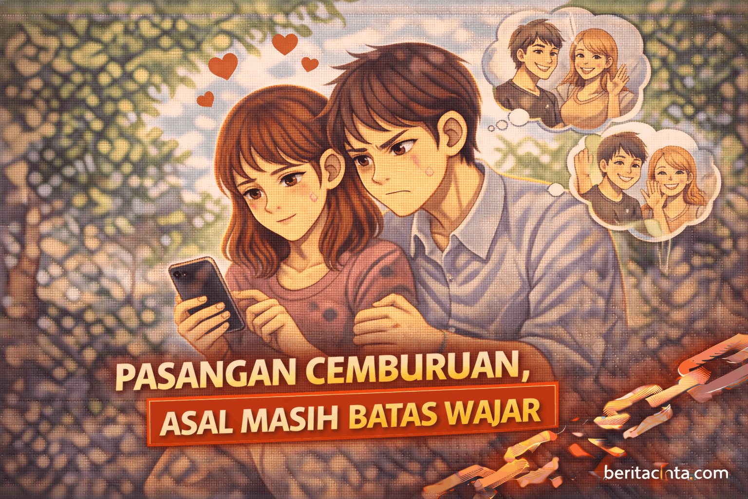 Pasangan Cemburuan, Asal Masih Batas Wajar