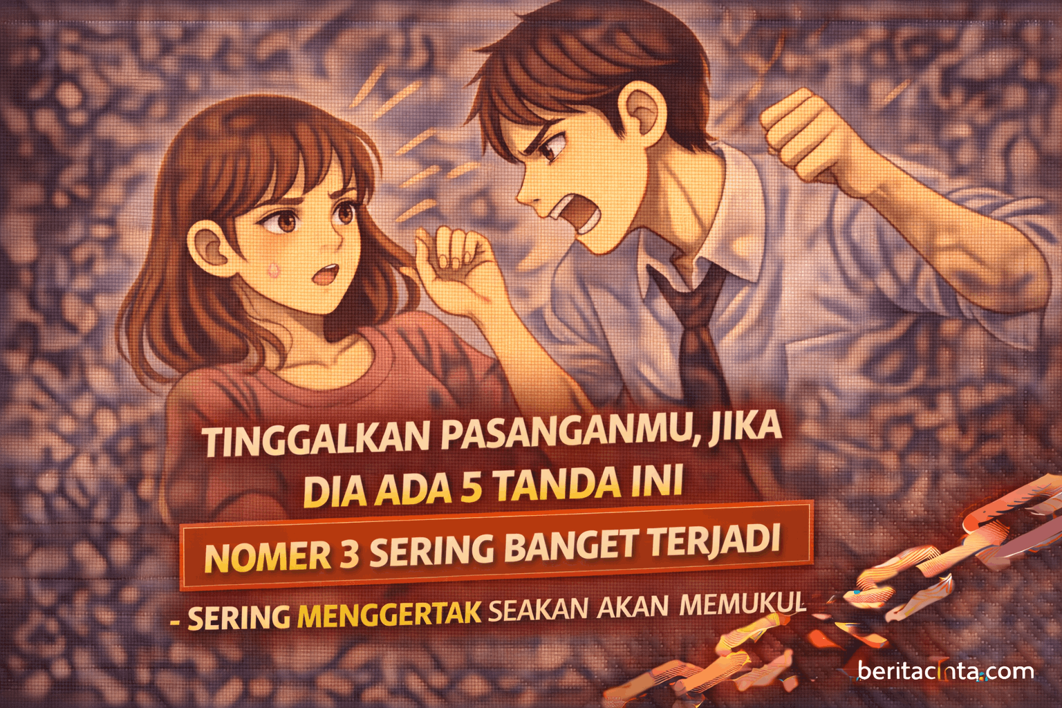 Tinggalkan Pasanganmu Jika Dia Ada 5 Tanda Ini, Nomer 3 Sering Banget Terjadi