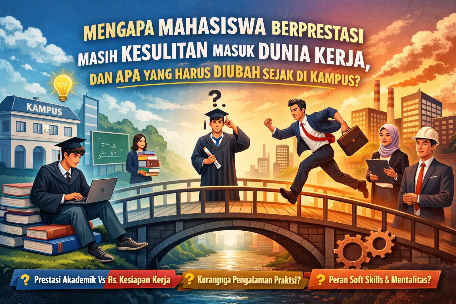 Mengapa Banyak Mahasiswa Berprestasi Masih Kesulitan Masuk Dunia Kerja, dan Apa yang Harus Diubah Sejak di Kampus