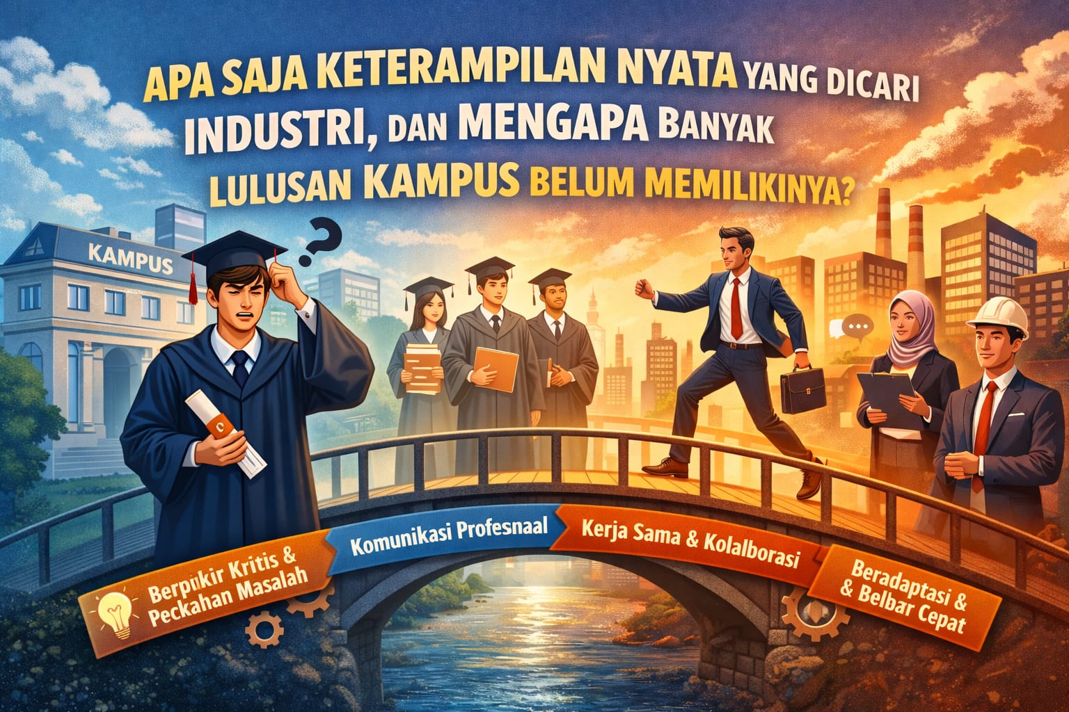 Apa Saja Keterampilan Nyata yang Dicari Industri, dan Mengapa Banyak Lulusan Kampus Belum Memilikinya