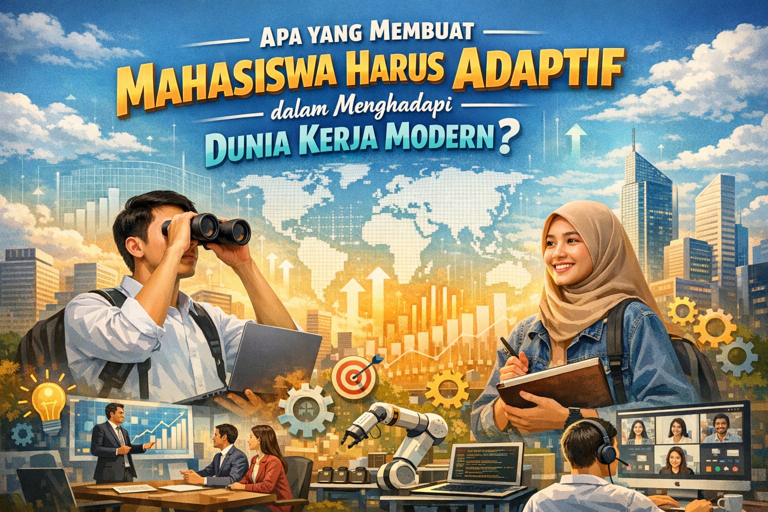 Apa yang Membuat Mahasiswa Harus Adaptif dalam Menghadapi Dunia Kerja Modern?