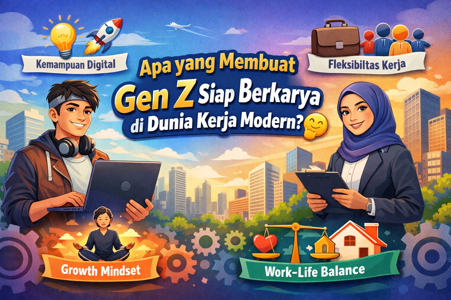 Apa yang Membuat Gen Z Siap Berkarya di Dunia Kerja Modern?