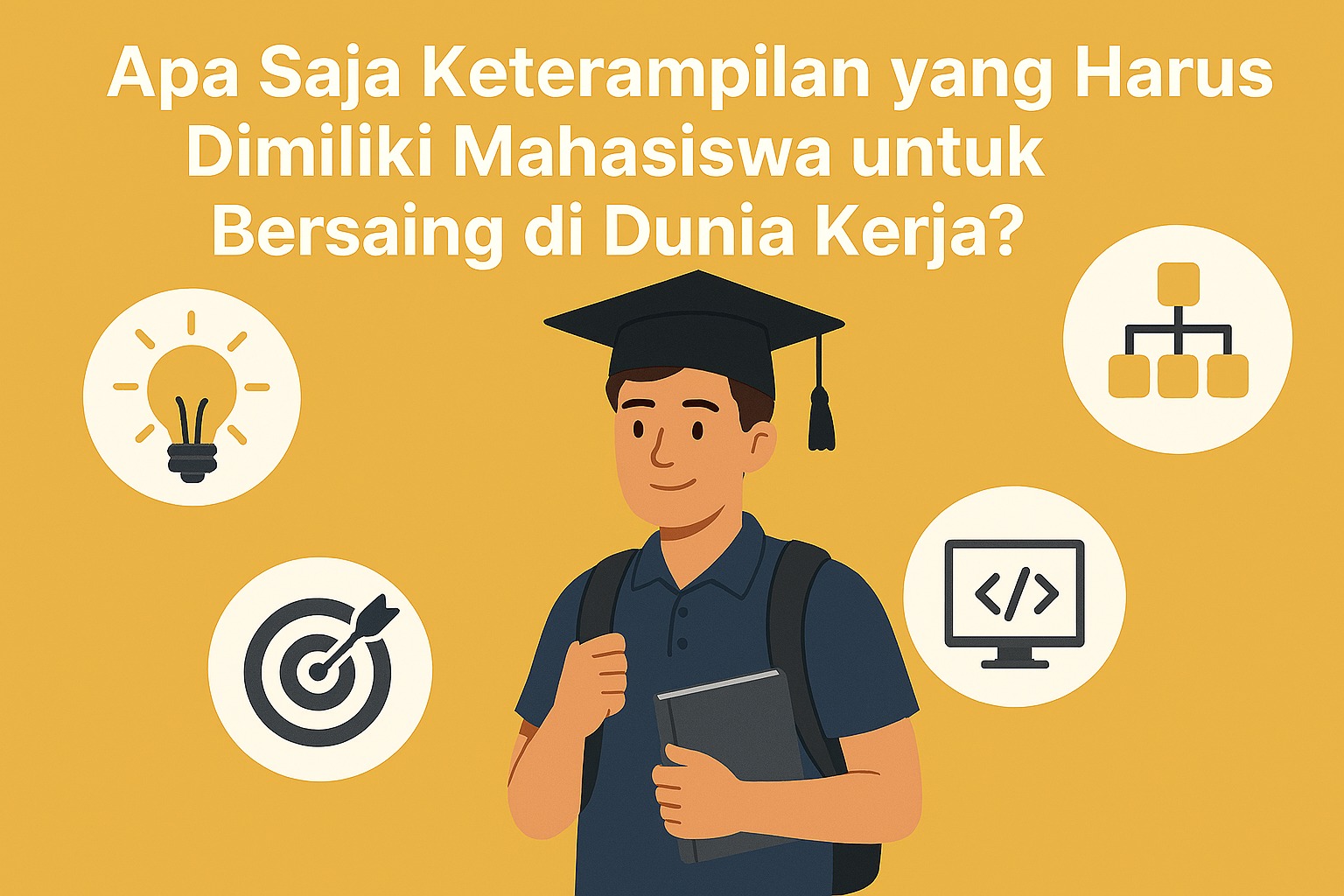 APA SAJA KETERAMPILAN YANG HARUS DIMILIKI MAHASISWA UNTUK BERSAING DI DUNIA KERJA?