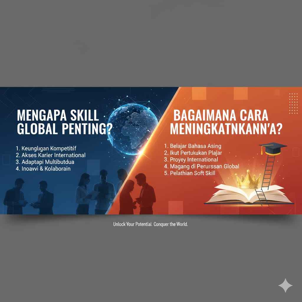 Mengapa Skill Global Penting bagi Mahasiswa dan Bagaimana Cara Meningkatkannya?