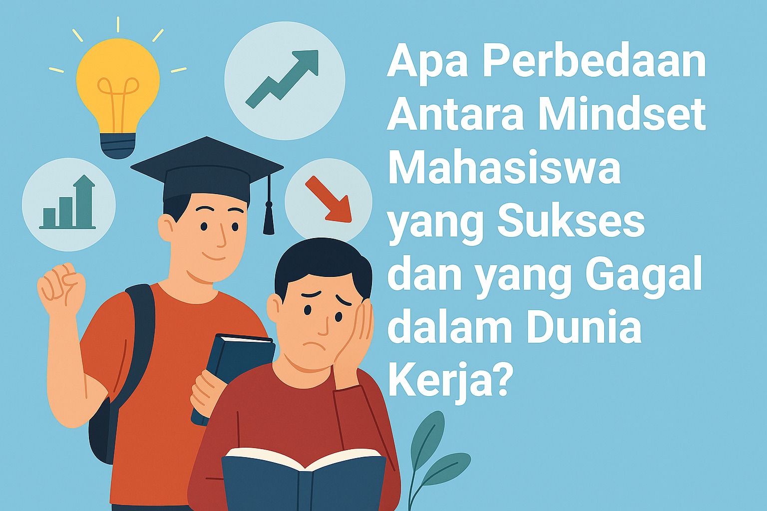 Apa Perbedaan Antara Mindset Mahasiswa yang Sukses dan yang Gagal dalam Dunia Kerja?