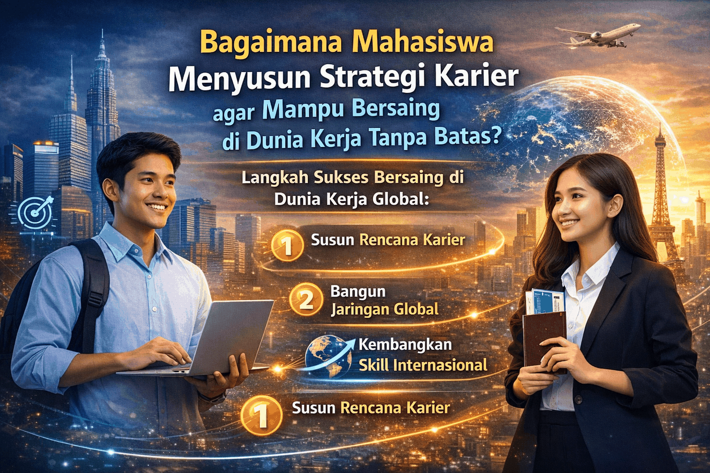 Bagaimana Cara Mahasiswa Mengembangkan Skill Global Agar Kariernya Lebih Kompetitif?