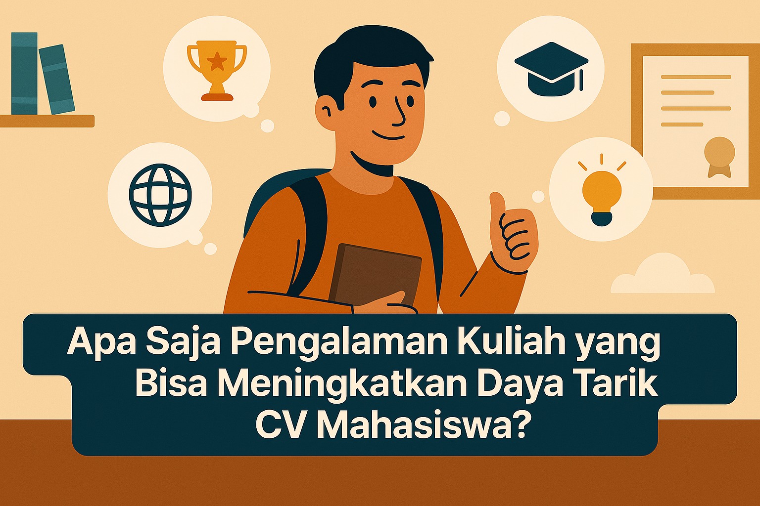 Apa Saja Pengalaman Kuliah yang Bisa Meningkatkan Daya Tarik CV Mahasiswa?
