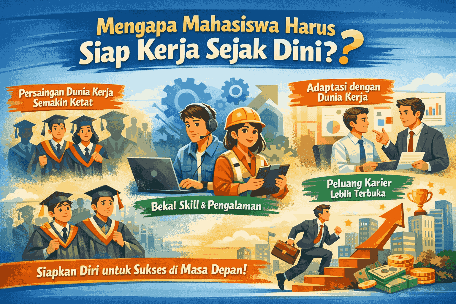 Mengapa Mahasiswa Harus Siap Kerja Sejak Dini?