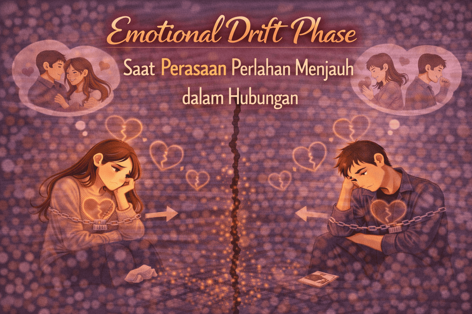 Emotional Drift Phase Saat Perasaan Perlahan Menjauh dalam Hubungan