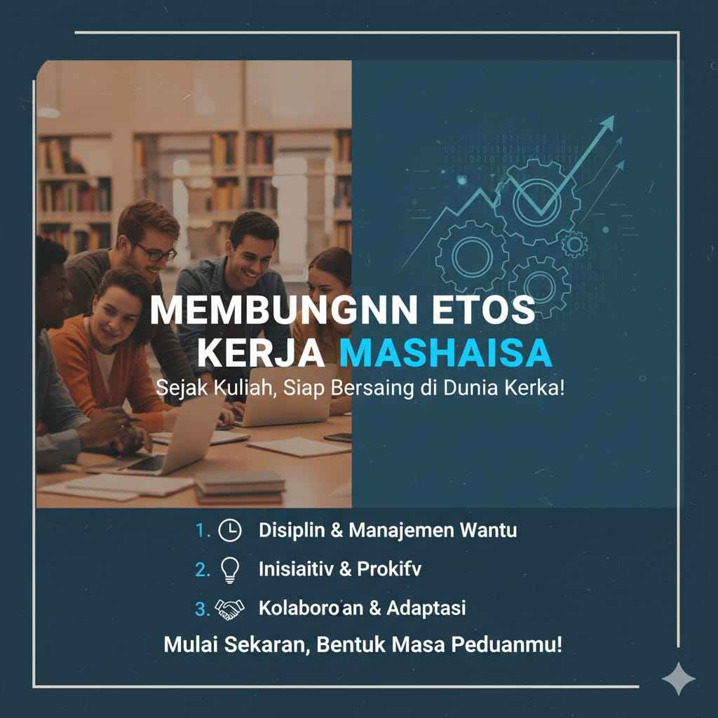 Bagaimana Cara Membangun Etos Kerja Mahasiswa Sejak Kuliah Agar Lebih Siap Bersaing di Dunia Kerja?