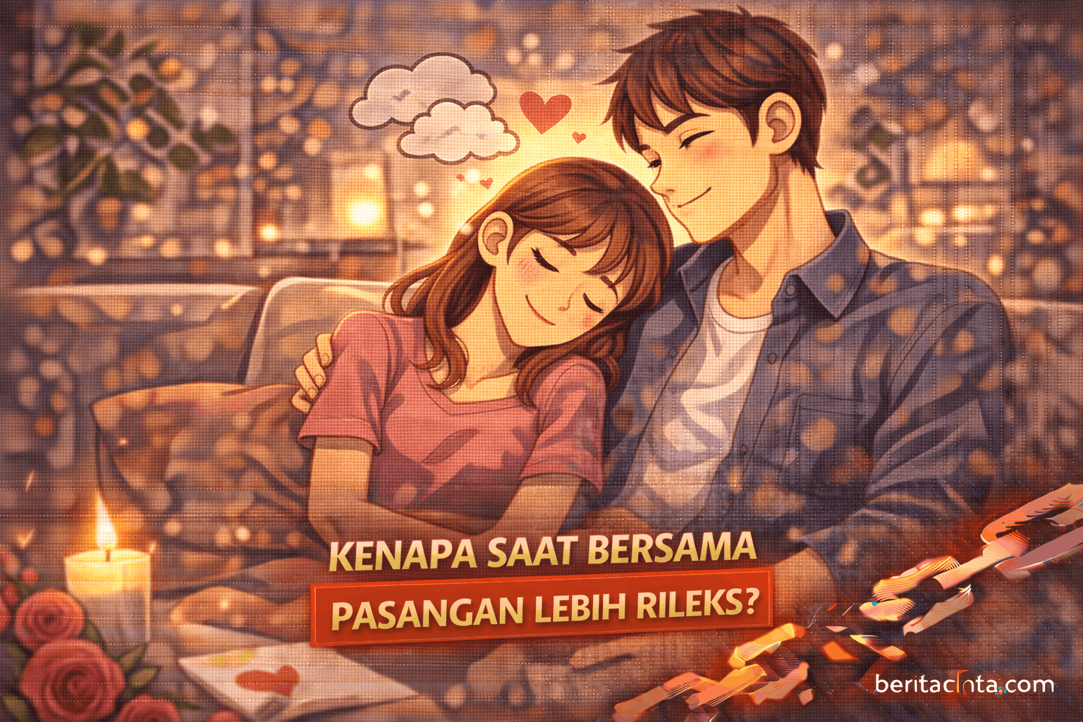 Kenapa Saat Bersama Pasangan Lebih Rileks?