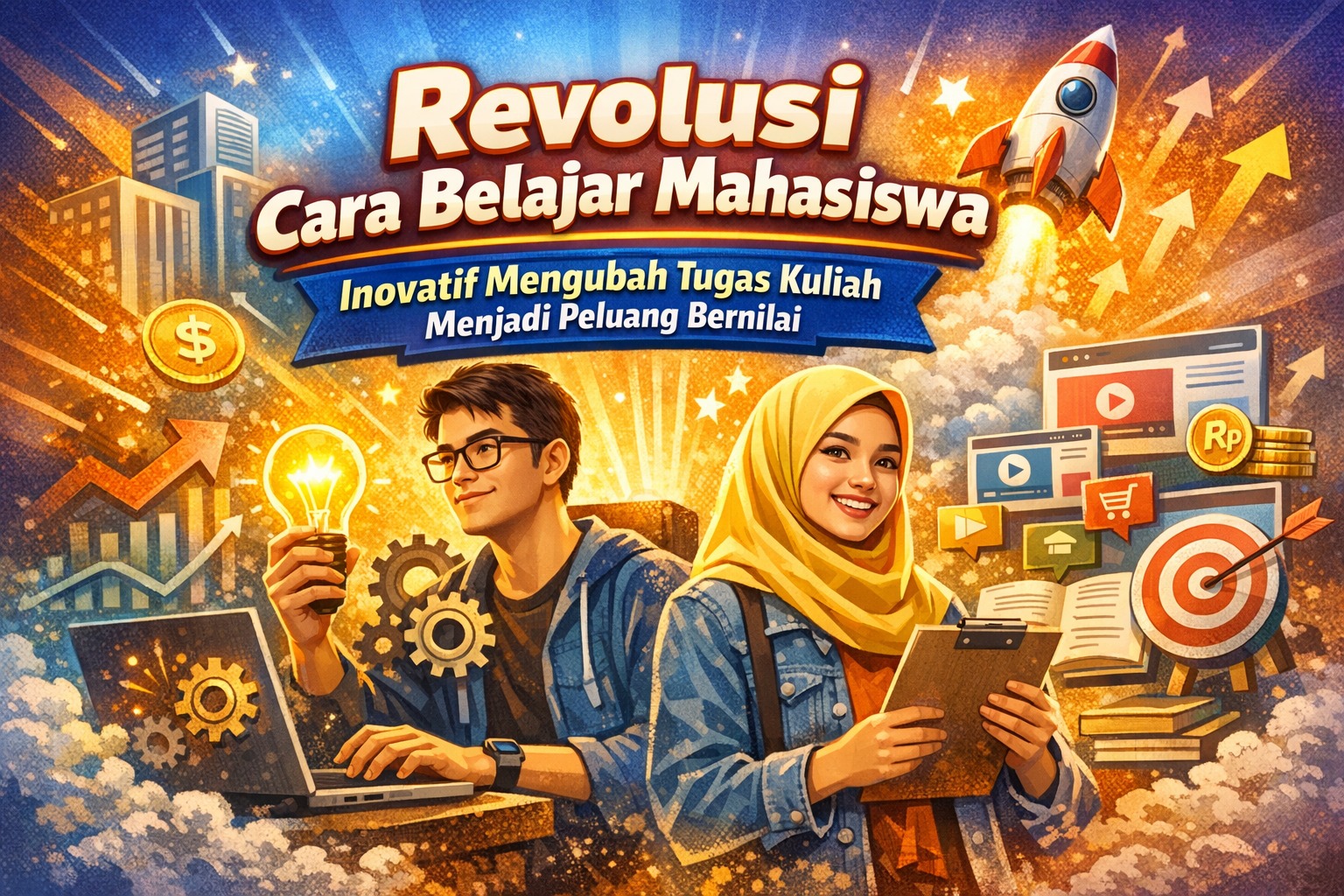 Revolusi Cara Belajar Mahasiswa Inovatif Mengubah Tugas Kuliah Menjadi Peluang Bernilai