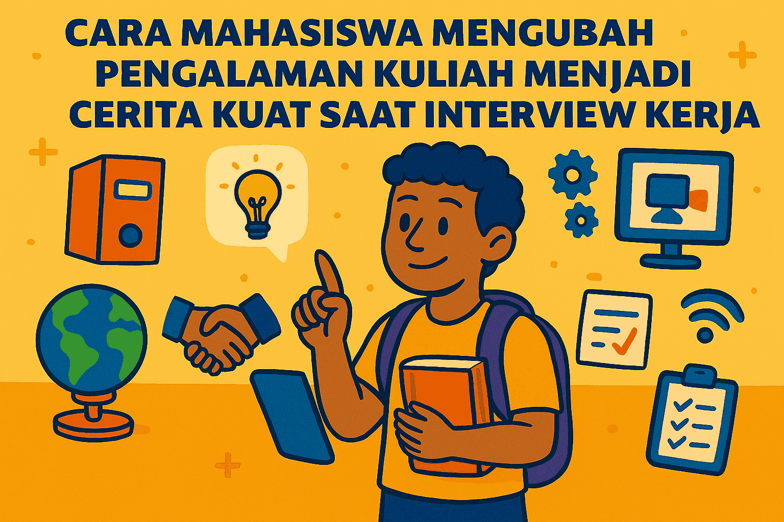 Cara Mahasiswa Mengubah Pengalaman Kuliah Menjadi Cerita Kuat Saat Interview Kerja
