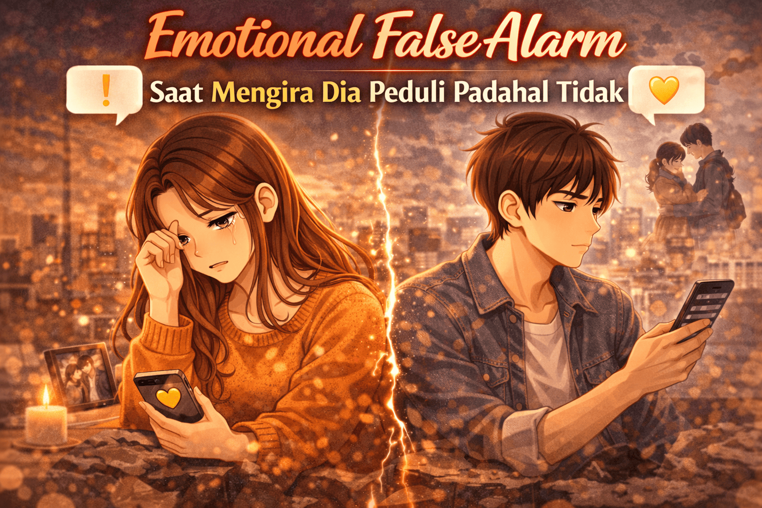 Emotional False Alarm Saat Mengira Dia Peduli Padahal Tidak