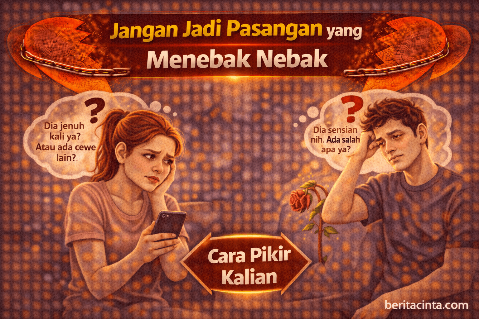 Jangan Jadi Pasangan yang Menebak Nebak
