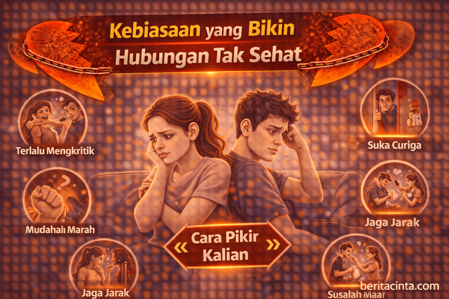 Kebiasaan yang Bikin Hubungan Tak Sehat
