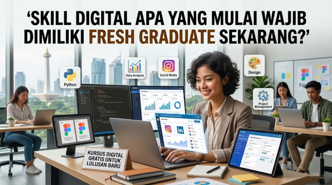 Skill Digital Apa yang Mulai Wajib Dimiliki Fresh Graduate Sekarang?