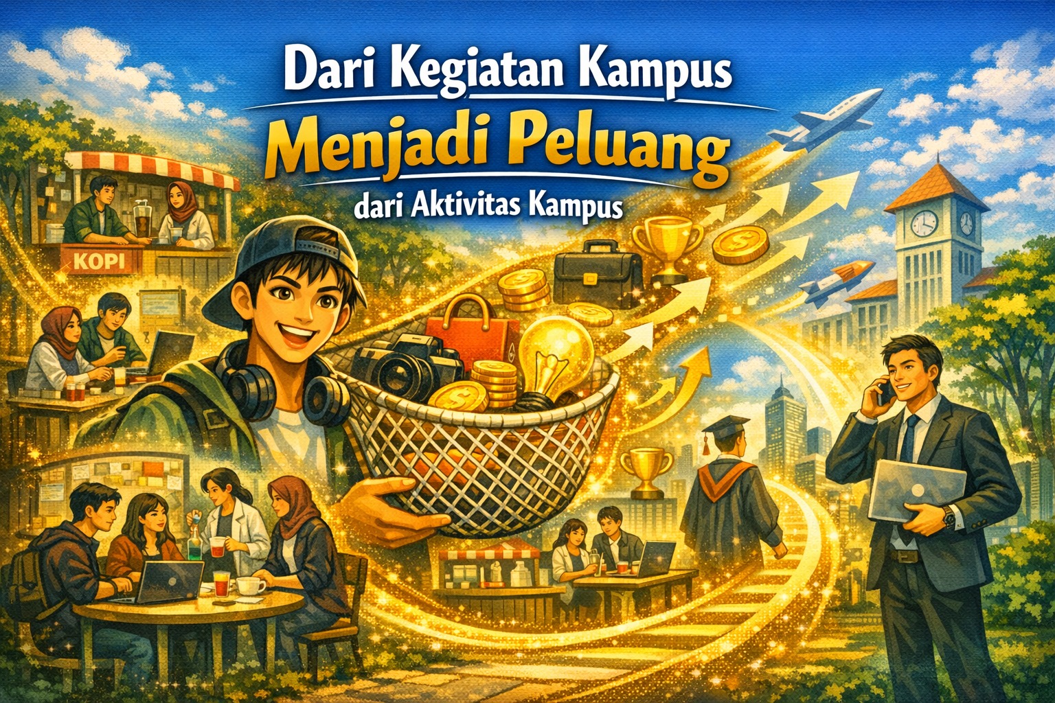 Dari Kegiatan Kampus Menjadi Peluang Masa Depan Mahasiswa