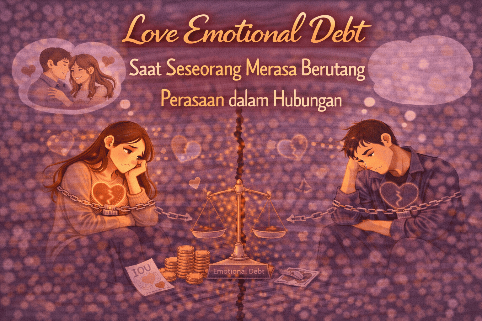 Love Emotional Debt Saat Seseorang Merasa Berutang Perasaan dalam Hubungan