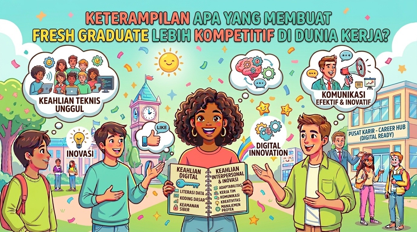 Keterampilan Apa yang Membuat Fresh Graduate Lebih Kompetitif di Dunia Kerja?