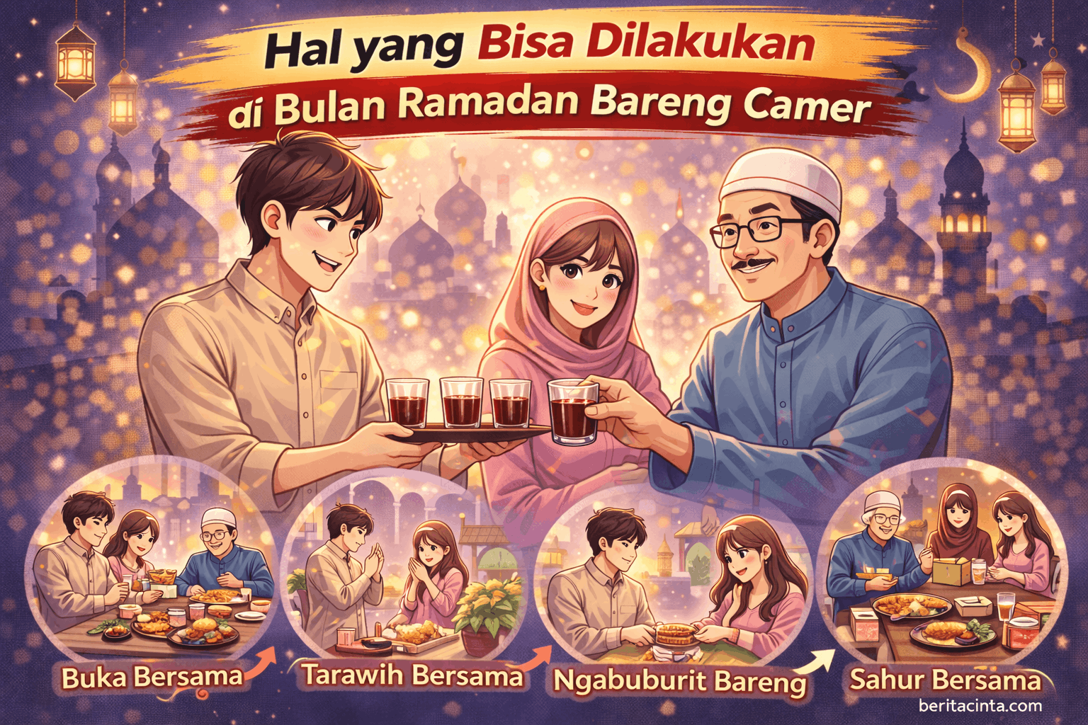 Hal yang Bisa Dilakukan di Bulan Ramadan Bareng Camer