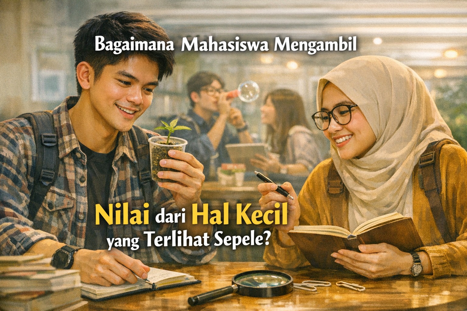Bagaimana Mahasiswa Mengambil Nilai dari Hal Kecil yang Terlihat Sepele?