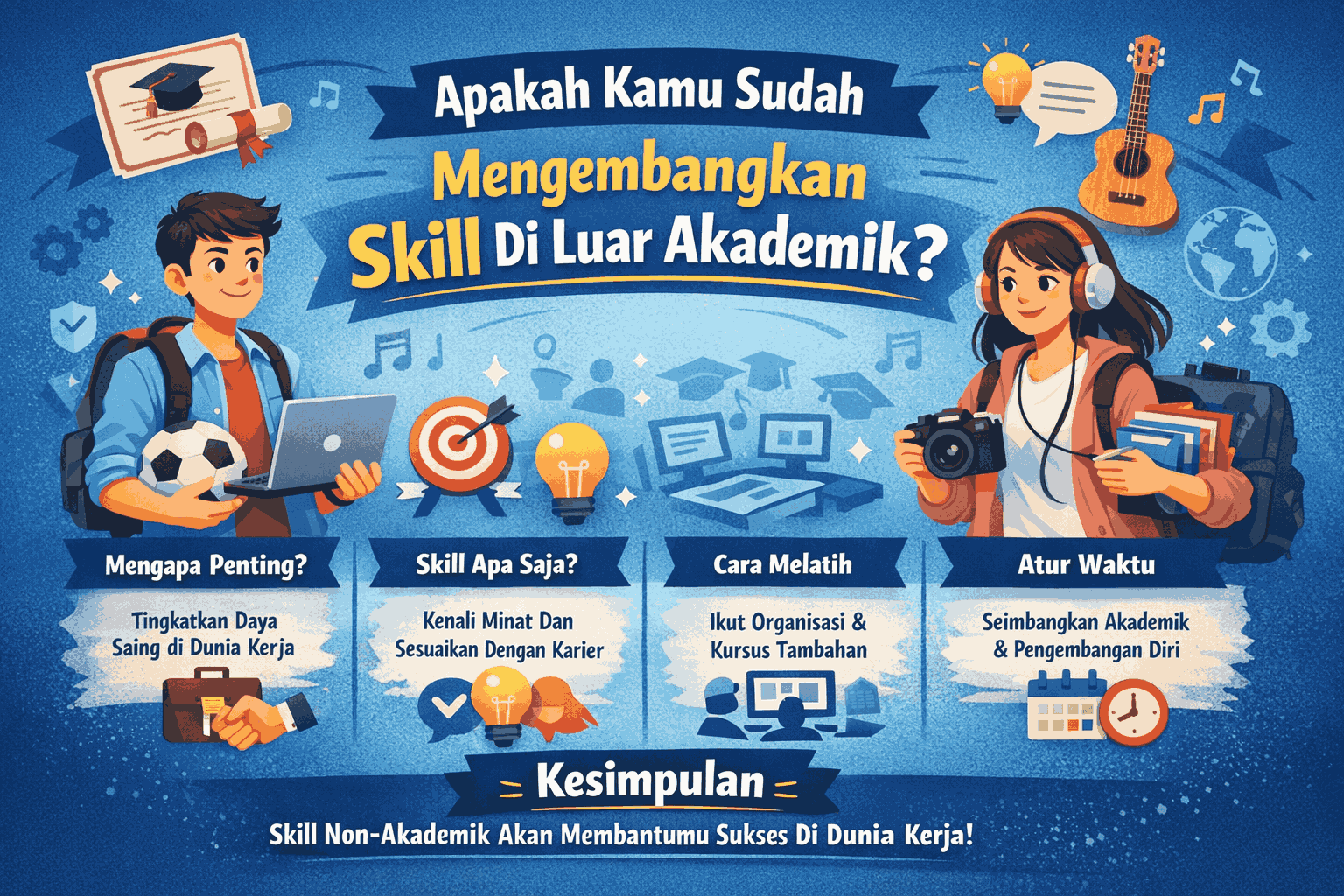 Apakah Kamu Sudah Mengembangkan Skill Di Luar Akademik