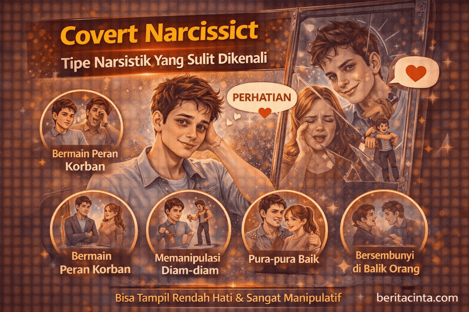 Covert Narcissist, Tipe Narsistik yang Sulit Dikenali