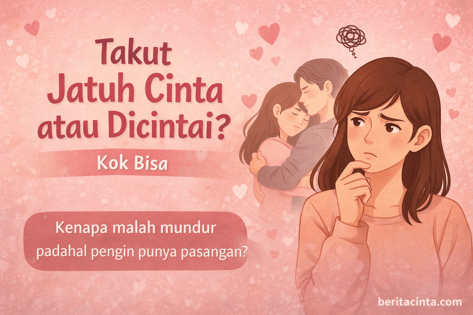 Takut Jatuh Cinta atau Dicintai? Kok Bisa