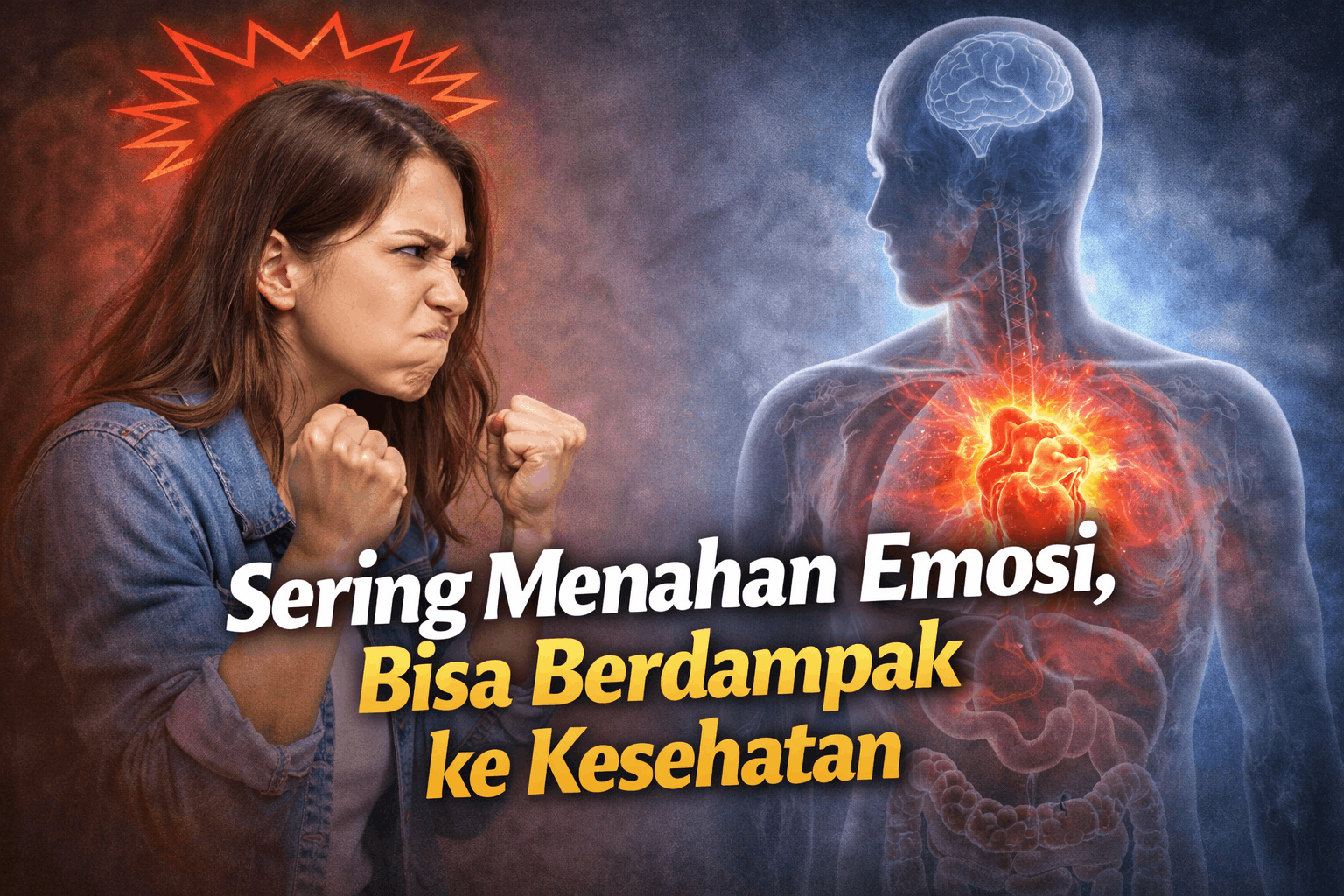 Sering Menahan Emosi, Bisa Berdampak ke Kesehatan